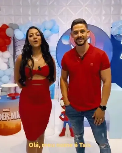 Tais e Paulo, festa de 2 aninhos do Theo, tema Homem-Aranha. Festa realizada no Espaço Comemora em 2025
